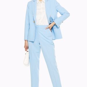 Topshop "Taylor" Light Blue Blazer and Trousers